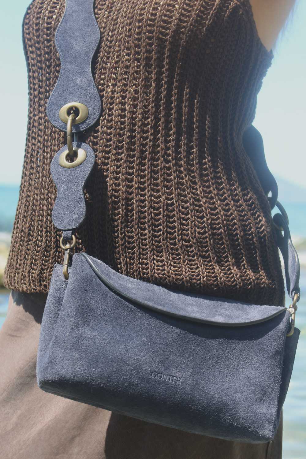 Bolso gonter ce 03727 serraje deep-blue 2