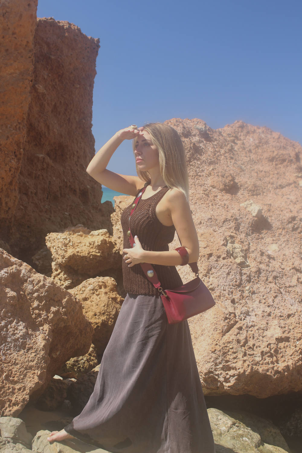Bolso gonter ce 28001 cuero tosca 4