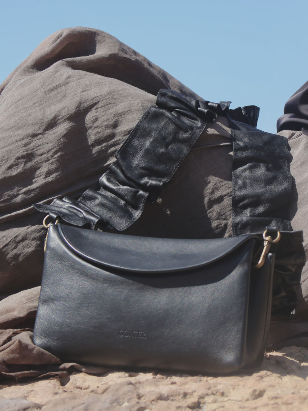 Bolso gonter ce 29003 cuero nero 4